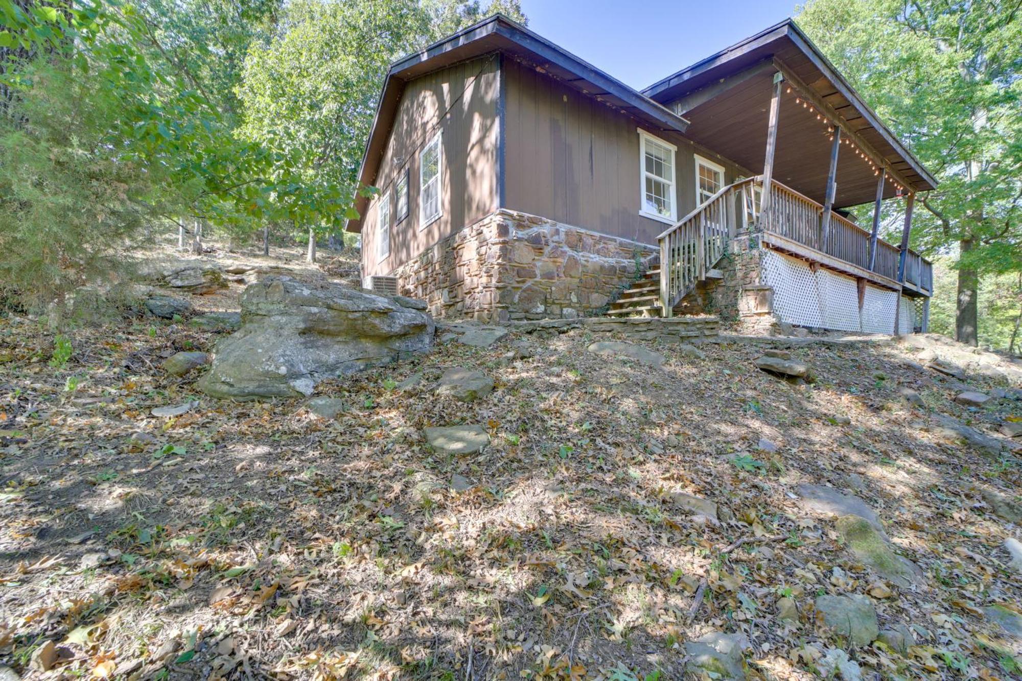 Secluded Vian Retreat Close To Tenkiller Lake Dış mekan fotoğraf